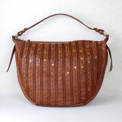 Studded Intreccio Tote Bag