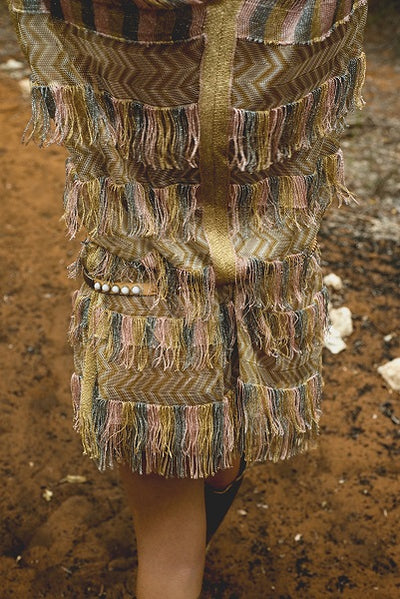 Fringe Dress – Paradise Pink