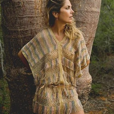 Fringe Dress – Paradise Pink