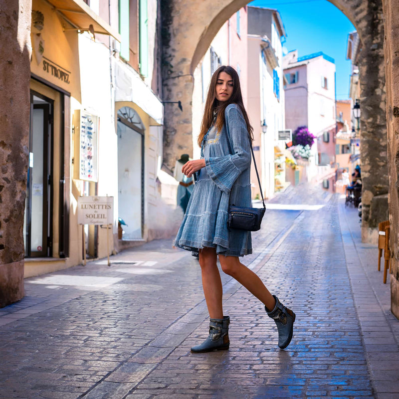 Rock-n-boho Crossbody - Avio