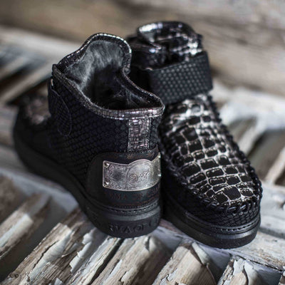 Ymiz Strap Cocco - Black & Silver