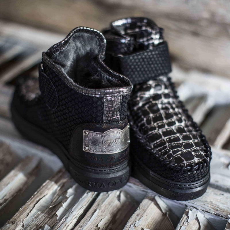 Ymiz Strap Cocco - Black & Silver