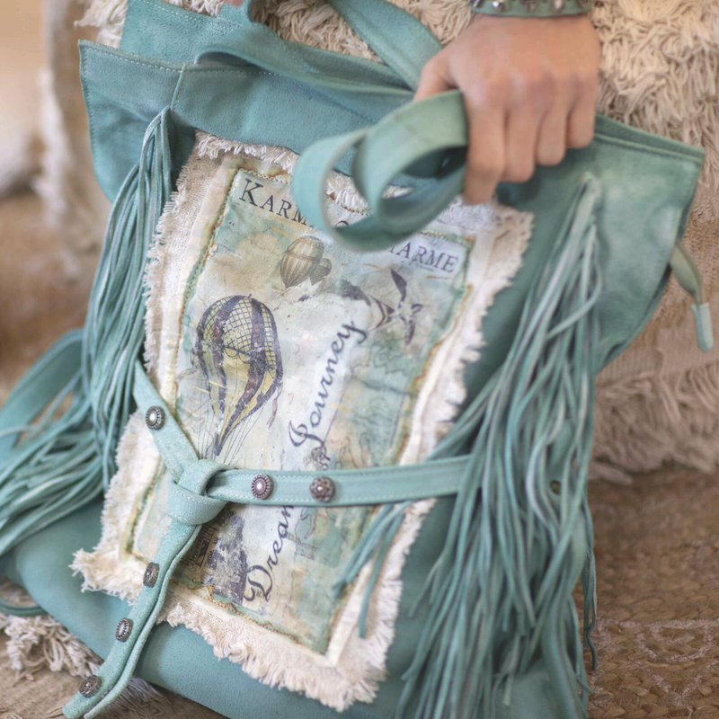 Dreamy Bag Fringe - Emerald Sea