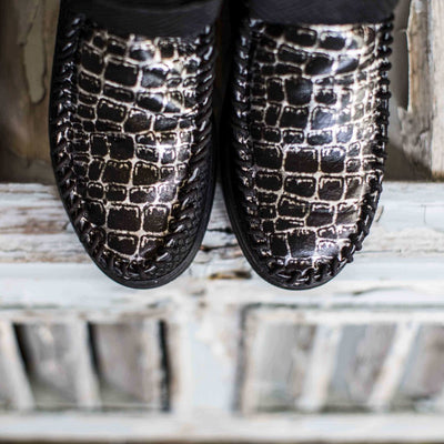 Ymiz Strap Cocco - Black & Silver