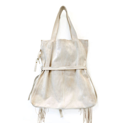 Dreamy Bag Fringe - White Stone