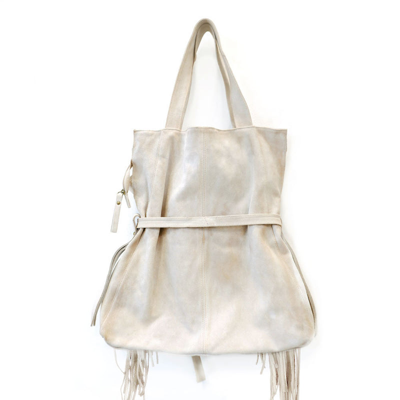 Dreamy Bag Fringe - White Stone