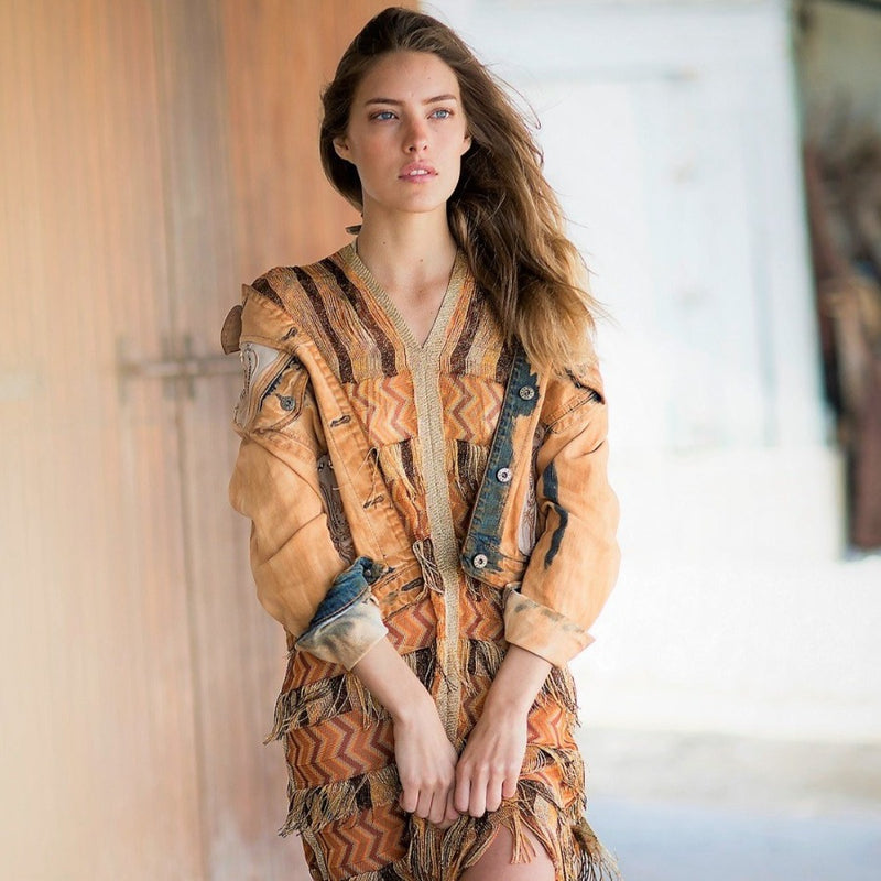 Fringe Dress – Paradise Cuoio