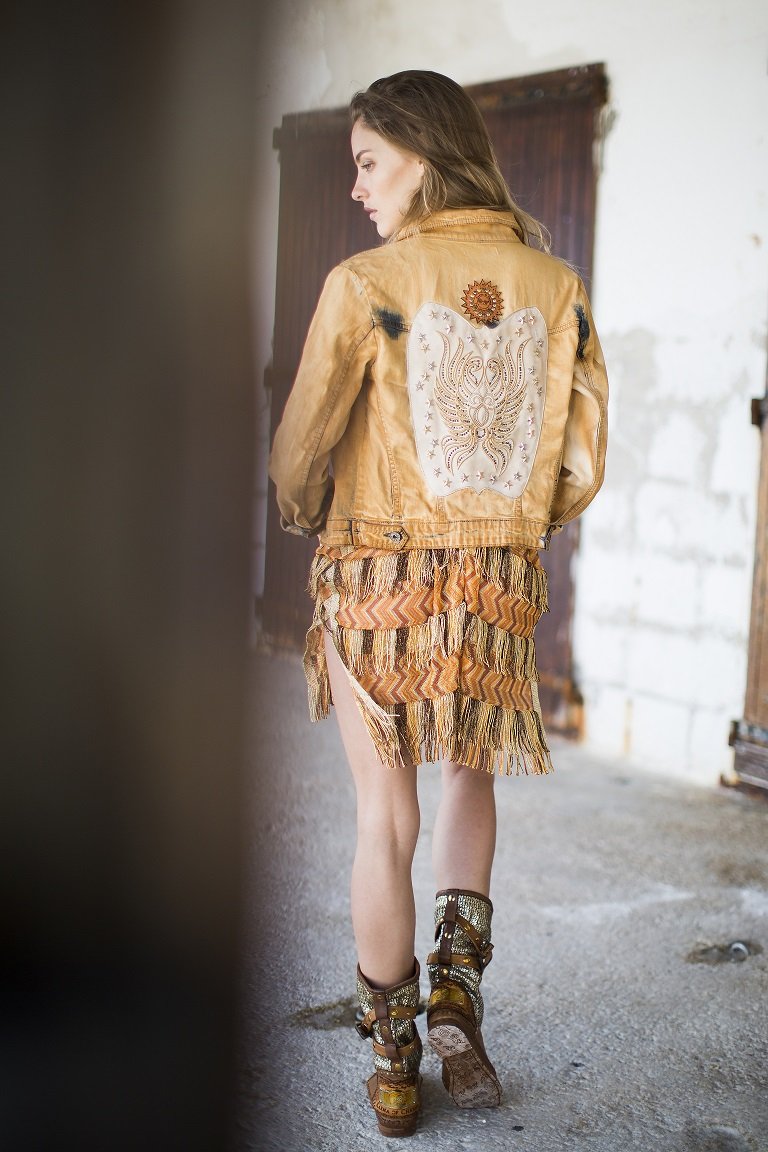 Fringe Dress – Paradise Cuoio