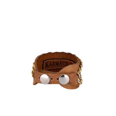 Saloon Bracelet - Cognac