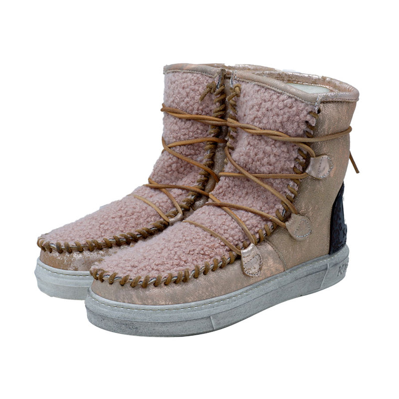 Ymiz Laminated Woolfront - Pink